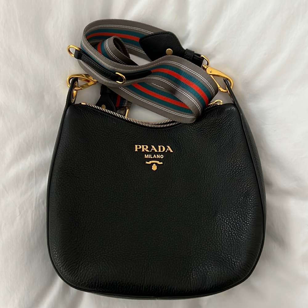 Prada crossbody, like new.  Bought new used once.  No dust cover.